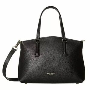 EUC Kate Spade Abbott Small Satchel Black